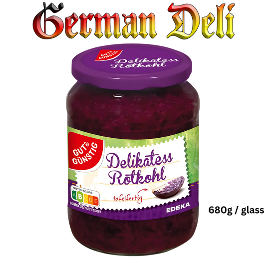 G+G - Cabbage Red - 680 g glass / Rotkohl