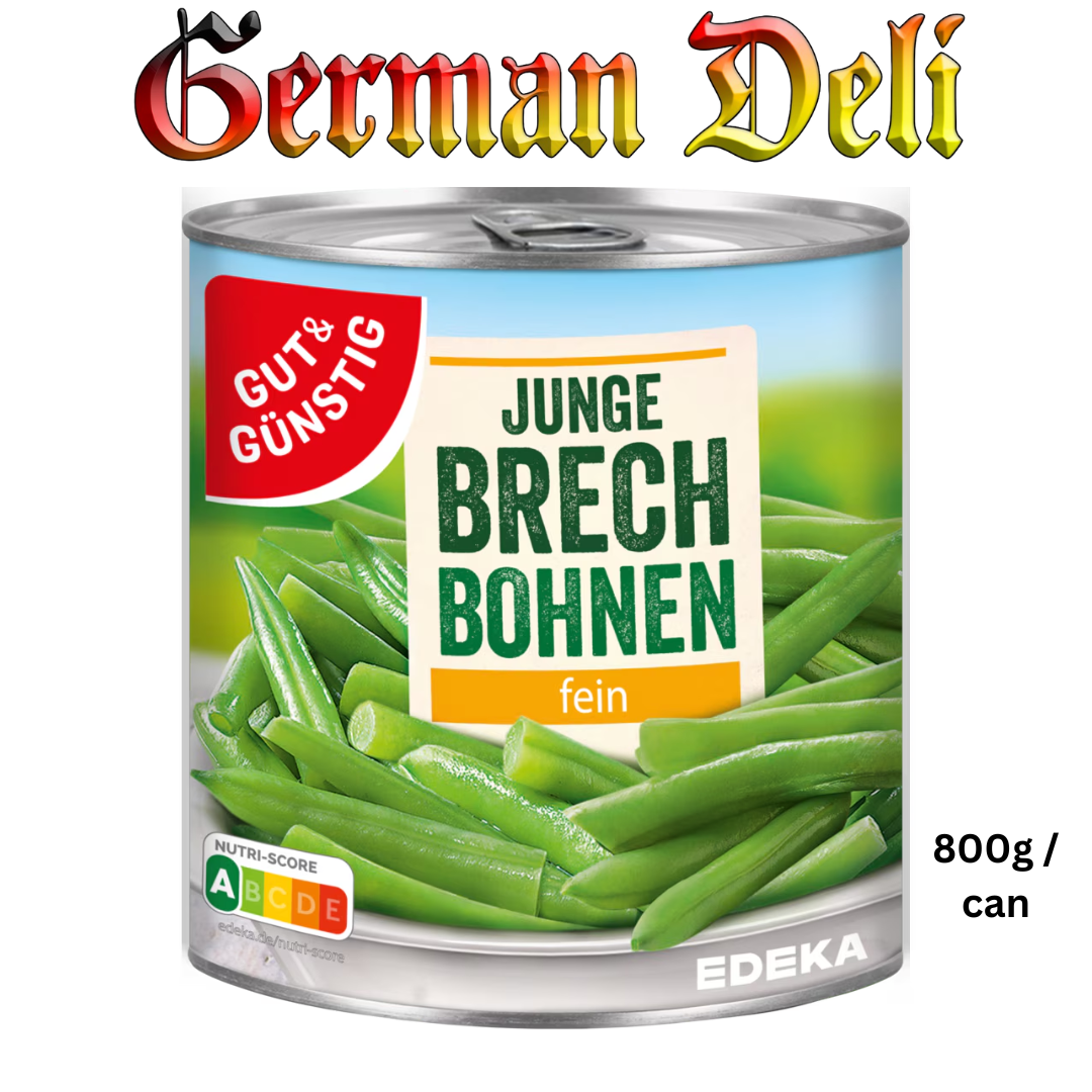 G+G - French Beans- 800 g can / Brechbohnen