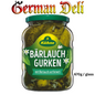 Kuehne - Gherkins Wild Garlic - 670g glass / Baerlauch-Gurken