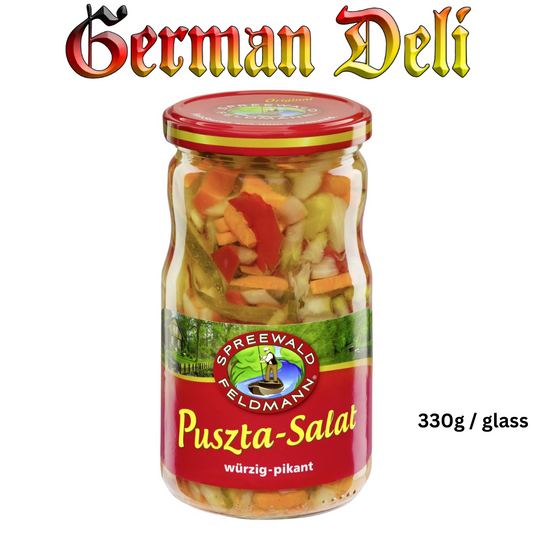 Spreewald - Puzsta Salad - 330 g glass / Puszta-salat