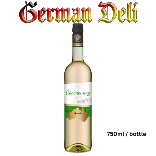 Overseas - Chardonnay dry - 750 ml btl / Chardonnay trocken Australia