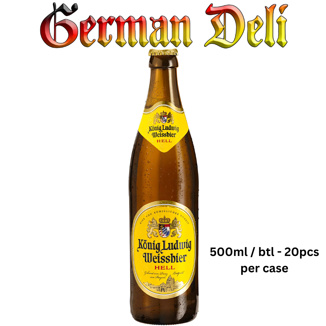 Konig Ludwig Wheat Beer 500ml btl - 20 per case / Weissbier