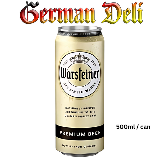 Warsteiner - Premium Pils - 500ml can / Premium Pils