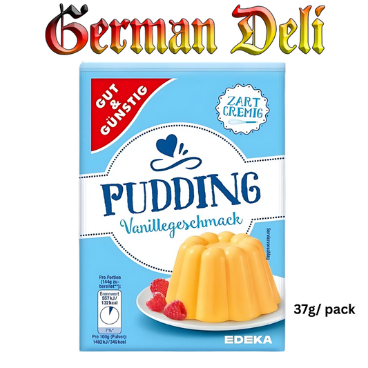 G+G Vanilla Pudding - 37g / Vanillegeschmack cremig