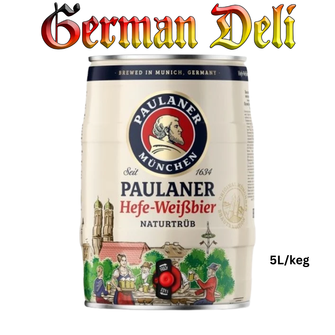 PAULANER HEFE-WEIẞBIER NATURTRÜB 5L KEG