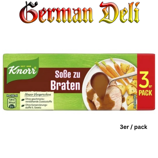 Knorr - Sauce for Meat Dish - 3er pck / Soße Zu Braten