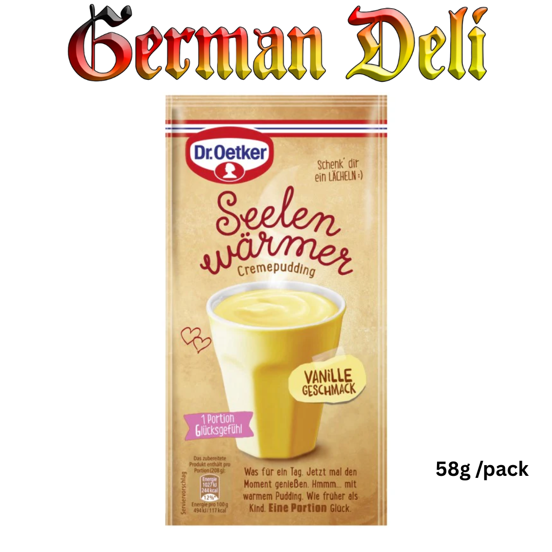 Dr. Oetker Soul Warmer Vanilla - 58 g / Seelen Warmer Vanille Geschmack