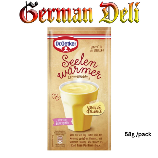 Dr. Oetker Soul Warmer Vanilla - 58 g / Seelen Warmer Vanille Geschmack