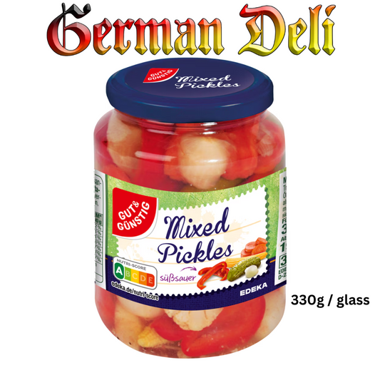 G+G - Mixed Pickles - 330 g