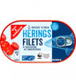 G+G - Herrings Fillet in Tomato Creme - 200 g can / Heringsfilet in Tomatencreme