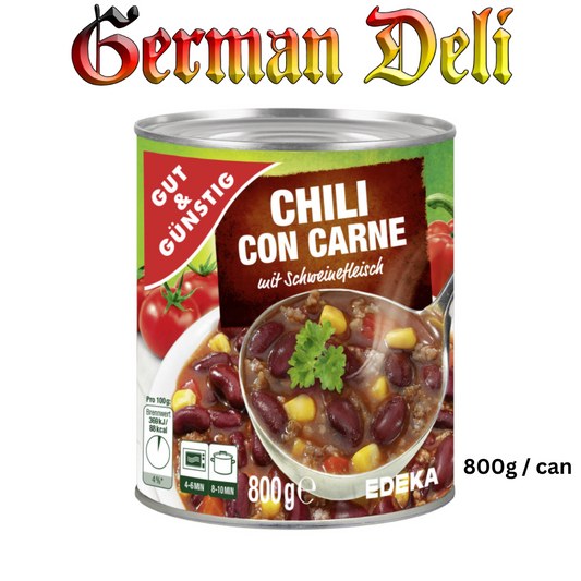 G+G - Chili con carne - 800g / Chili con carne mia Schweinefleiscg