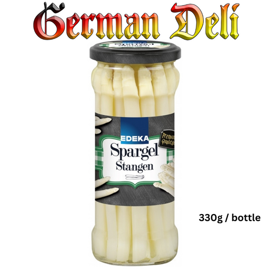 Edeka - Asparagus Spears - 330 g glass / Spargelspitzen