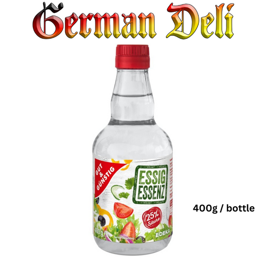 G+G - Vinegar Concentrate 400 g / Essig Essenz 25% Saure