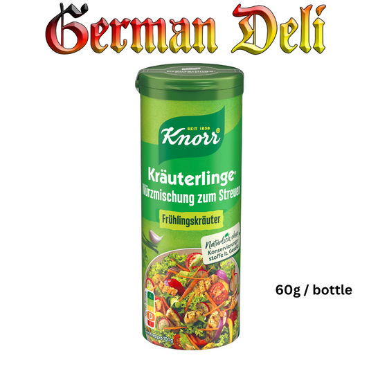 Knorr - Herbal mix Dispenser 60 g / Kraueterlinge Wuerzmischung zum Streuen Fruehlingskraueter