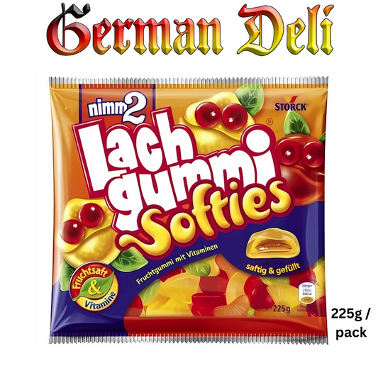 Storck Nimm2 - Soft Fruit Gums - 225g / Lachgummi Softies Fruchtmix