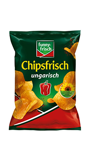 Funny Frisch - Potato Chips Hungarian Style - 150g / Ungarisch