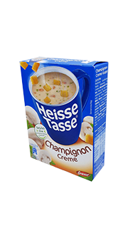 Heisse Tasse - Mushroom Cream soup - 3erx42g / Champignon Crème