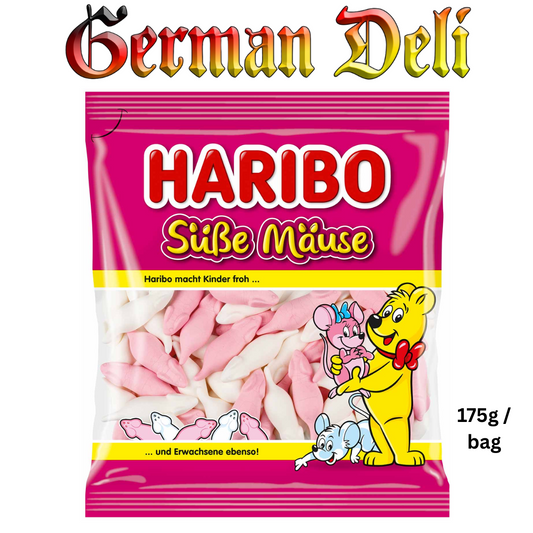 Haribo Suesse Mäuse / Jelly Sweet Mice 175G