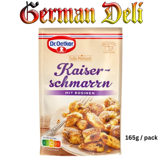 Dr. Oetker Kaiserschmarrn / Austrian Pan cake with Raisins 165g