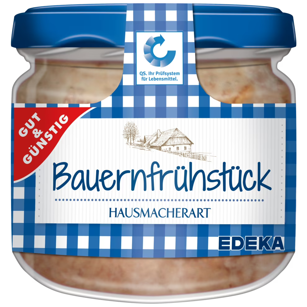 G&G Bauernfrühstück / Boiled Pork Sausage 250G