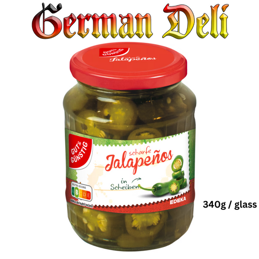 G+G Jalapeños in schieben / Sliced Jalapeños 340g