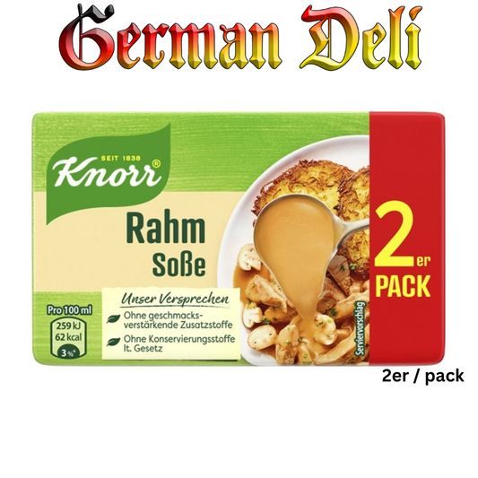 Knorr Basis Rahmsosse Fleisch / Cream Sauce For Meat Dish 2Er