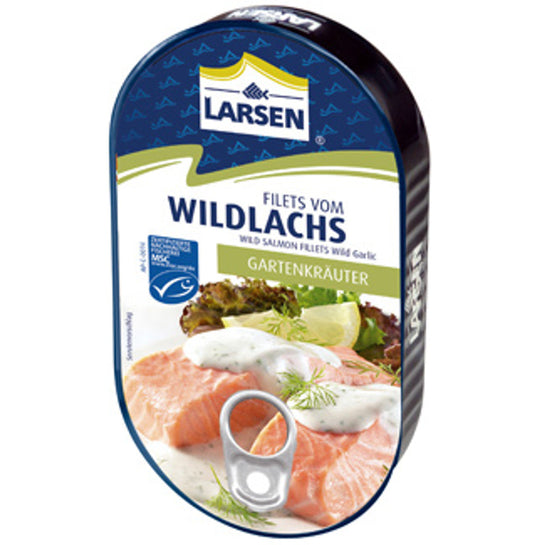 Larsen Msc Lachsfilet Gartenekr / Salmon Fillet With Herbs 200G