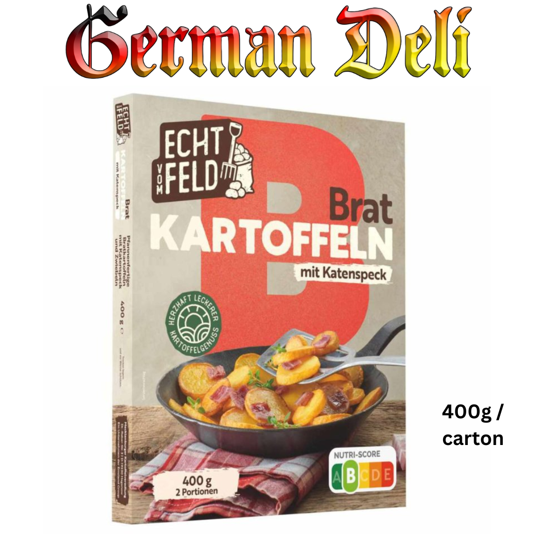 Echt Vom Feld Brat - Kartoffeln mit Katenspeck 2 portions 400g