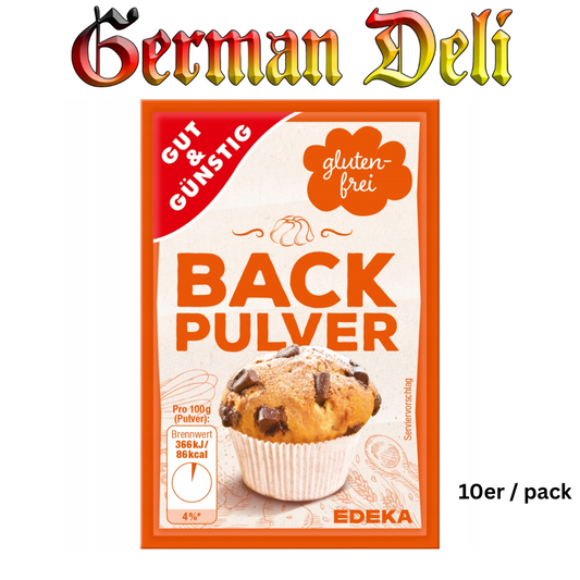 G+G Back Pulver / Baking Powder Gluten Free 10er pack