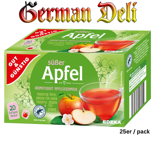 G&G Apfel Früchte Tee / Apple Fruit Tea in Bags 20er