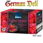 Edeka Früchte Tee Erdbeer-Himbeer / Strawberry-Raspberry Fruit Tea in Bags 20er