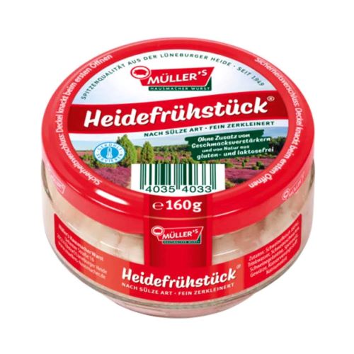 Mueller's Heidefrühstück Nach Sülze Art 160g / Heide Breakfast Aspic Style 160g