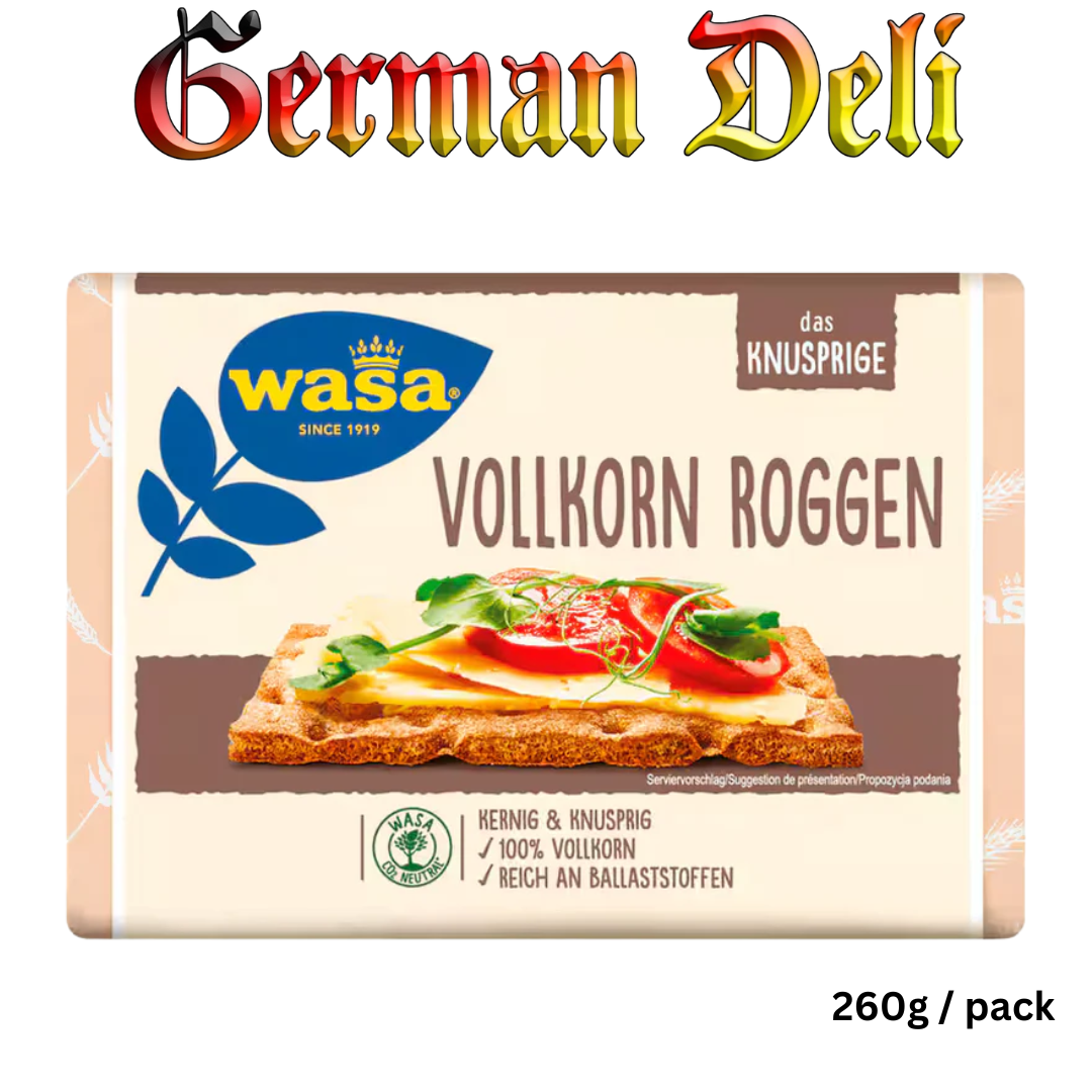 Wasa - Vollkorn Roggen 260g