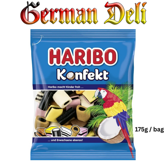 Haribo Konfekt / Liquorice Sweets 175g