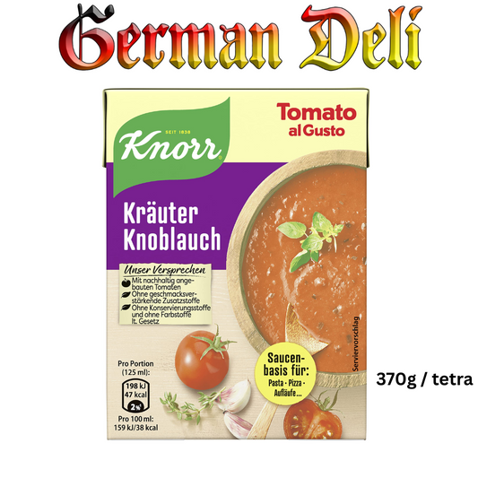 Knorr Al Gusto Kräuter Knoblauch / Herb & Garlic sauce 370g