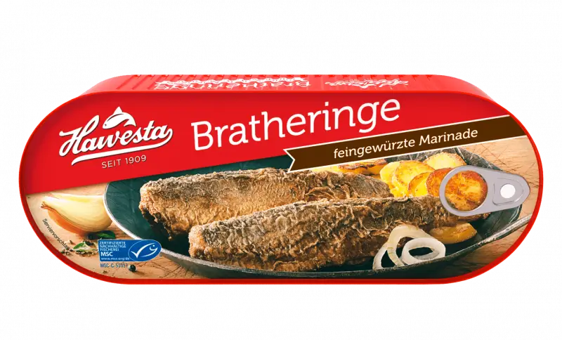 Hawesta - Fried Herring - 500 g can / Brathering