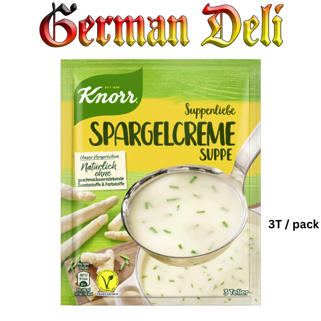 Knorr Spargel Cremesuppe 3T / Asparagus Cream Soup 3 servings