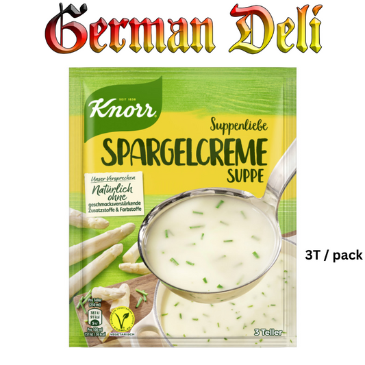 Knorr Spargel Cremesuppe 3T / Asparagus Cream Soup 3 servings