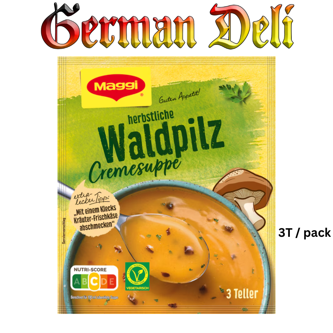Maggi Gap waldpilz Cremesuppe 3T