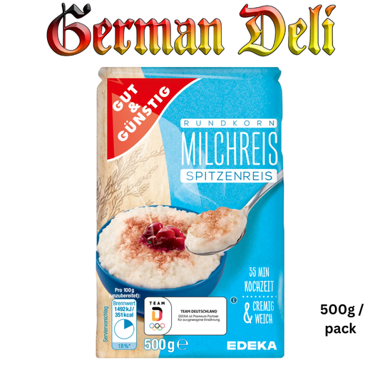 G+G Milchreis Spitzenreis / Milchreis Rundkorn 500g