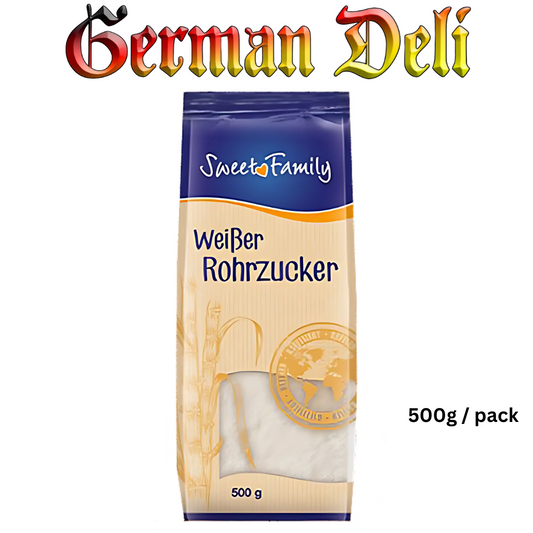 Sweet Family Nordz Rohrzucker Weiss/ White Cane Sugar 500g