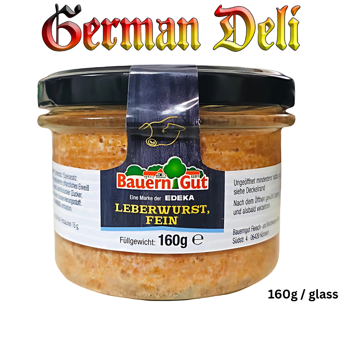 Bauern gut Leberwurst / Gekochte Leberwurst 160g
