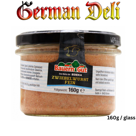 Bauern Gut Zwiebelwurst  / Onion sausage 160g