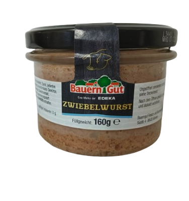 Bauern Gut Zwiebelwurst  / Onion sausage 160g