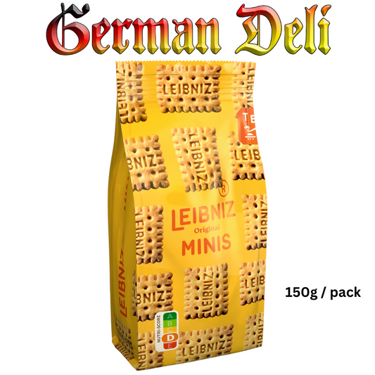 Bahlsen Leibniz Minis / Mini Butter Biscuits 150g