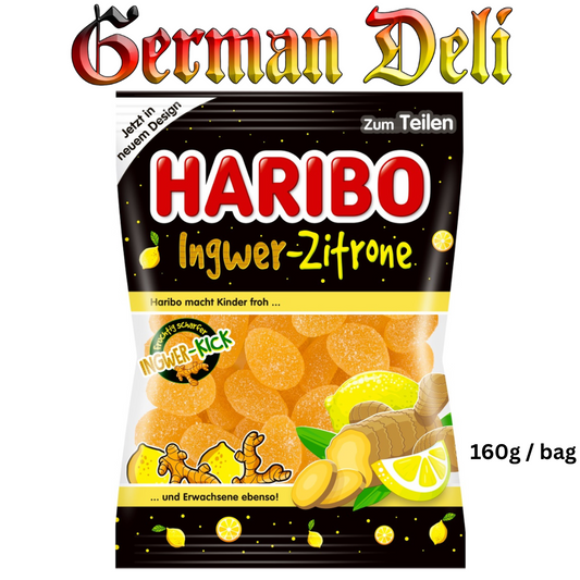 Haribo Ingwer-Zitrone / Ginger-Lemon 160g