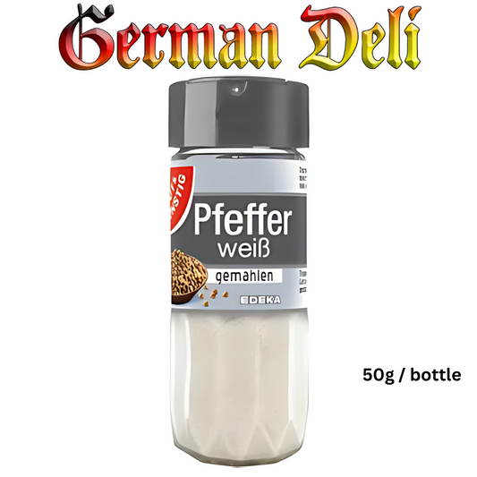 G&G Pfeffer Weiss Gemahlen/ Pepper white ground 50g