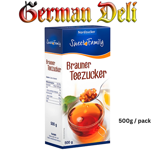 Sweet Family - Nordz Brauner teezucker/Nordz brown tea sugar 500g