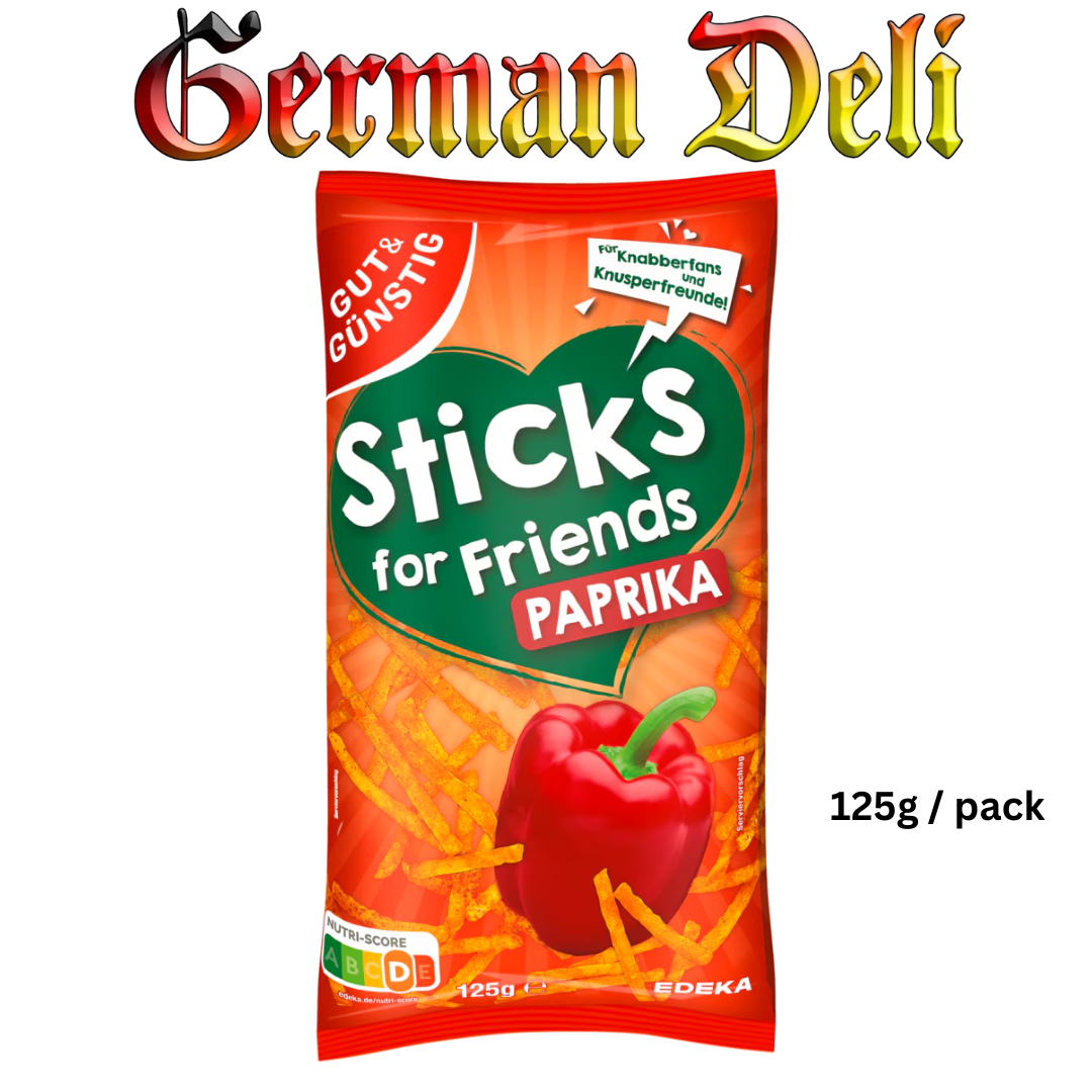 G&G Sticks for Friends Paprika 125g