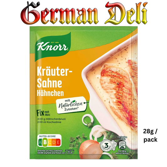 Knorr Fix Krauter Sahne Haehnchen/Knorr Fix Herbal Cream Chicken 28g
